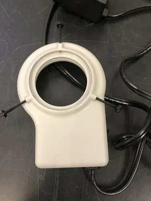 TECHNIQUIP TLC-5 MICROSCOPE RING LIGHT AND REPLACEMENT BULB