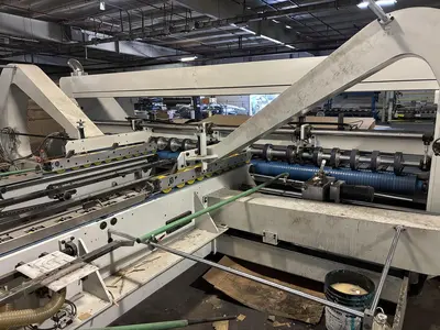 New 180" Jumbo Matchbox Folder Gluer