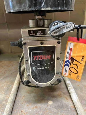 Used TITAN ED 655 PLUS Spray Machines California US | MachineryMax #1384781