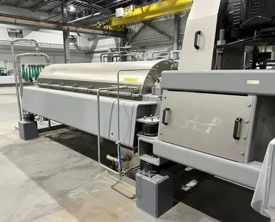 (4) GEA Westfalia ProteinMaster CF 7000 sanitary tricanter centrifuges, 316SS.