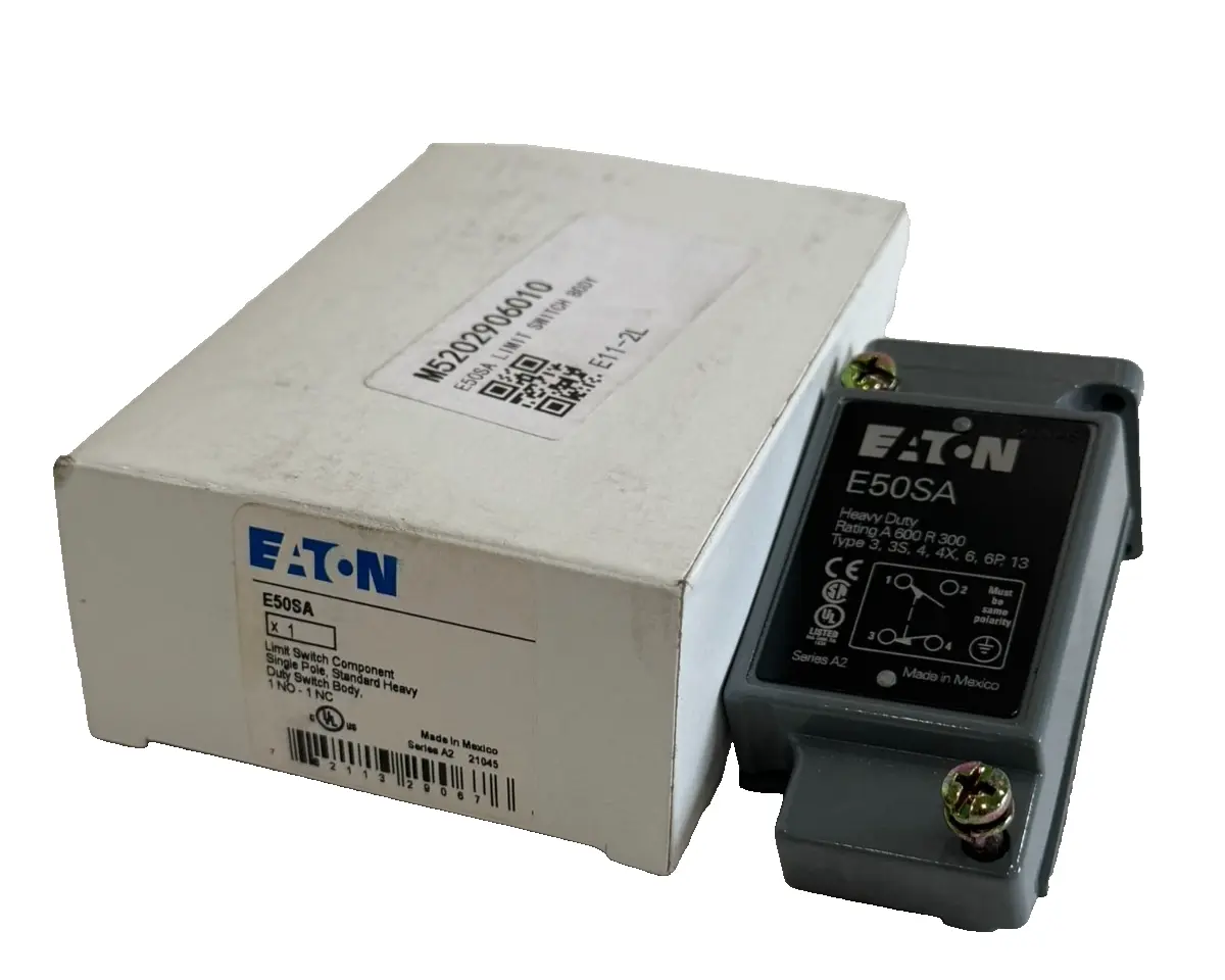 NEW EATON CUTLER HAMMER E50SA SERIES A2 LIMIT SWITCH BODY ONLY