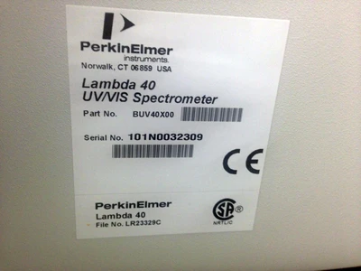 Used Perkin Elmer BUV400X00 Miscellaneous Laboratory Equipment California US | CAL-L Enterprises #1459484