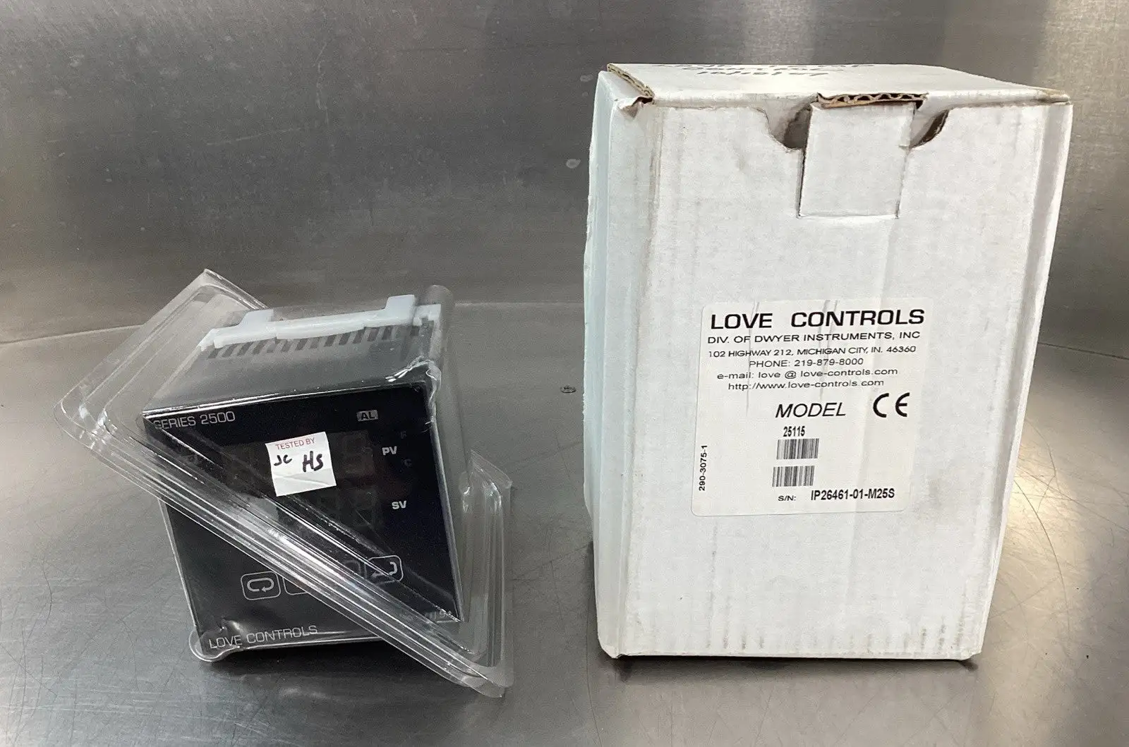 Used Dwyer 2E-09 Temperature Controls South Carolina US | Palmetto Automation #1319823