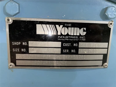 Young Rotary Airlock, Size 10in 2-HO