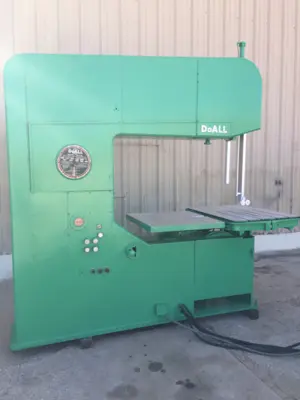 60" DoAll Vert. Band Saw