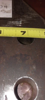 LOT OF 2  HEAVY DUTY  5 HOLE  TRIANGULAR JOINING PLATES LIFTPL-05- LIFTPL-08