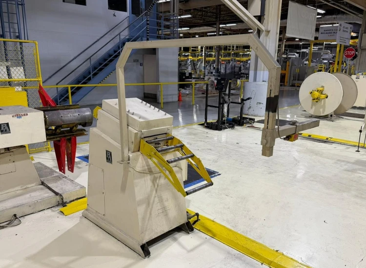 Used PA INDUSTRIES SS1211/S Coil Reels and Straighteners Michigan US | Alma Machinery #1424510