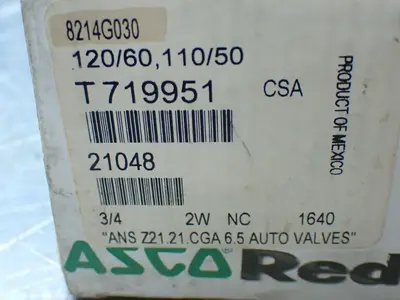 NEW ASCO 8214G030