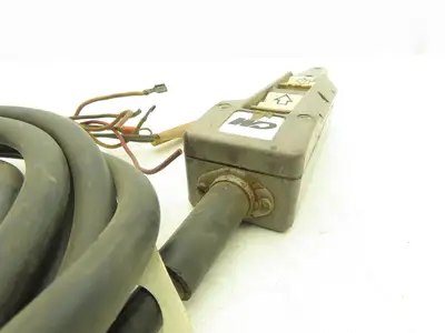 CM LodeStar Crane 4-Position Rocker Switch Pendant 2-Speed Hoist 1-Speed Trolley