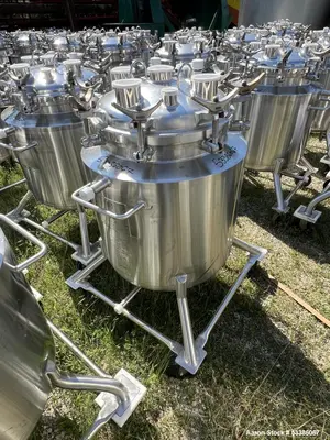 Used Vertical 103L Stainless Steel Freeze/Thaw Vessel – 100 PSI Rated