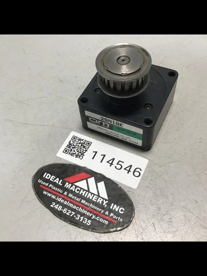 USED ORIENTAL MOTOR 2GN18K