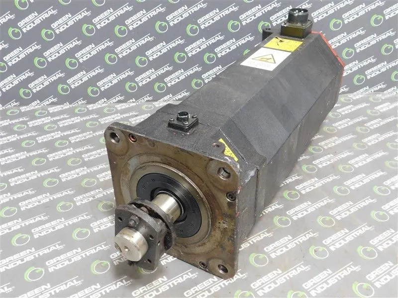 Fanuc αiF40/3000 AC Servo Motor Damaged Label & Encoder Used