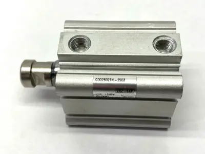 USED SMC COMPACT PNEUMATIC CYLINDER 32MM BORE 25MM STROKE