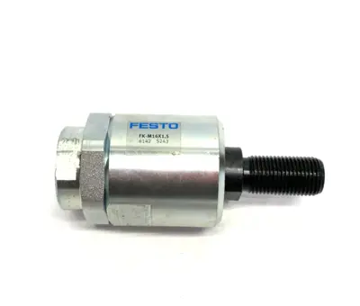 Used Festo Self-Aligning Rod End Coupler M16 x 1.5 6142 Parts (Hydraulics and Pneumatics) Michigan US | Maverick Industrial Sales #1514721