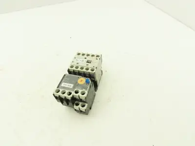 Fuji SK12L Motor Starter Contactor 5.5kW 600V TK12W & Thermal Overload 5-7.5A