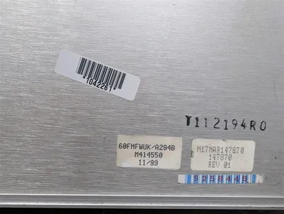 Allen Bradley / Hickok 1860-MT3 Fastening Module Type 3 Version 2.9.4B Used