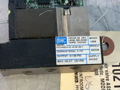 Used MAC VALVES PPC0S4BACA0AGABA0 Solenoid Regulators Ohio US | HGR 24 #1326081