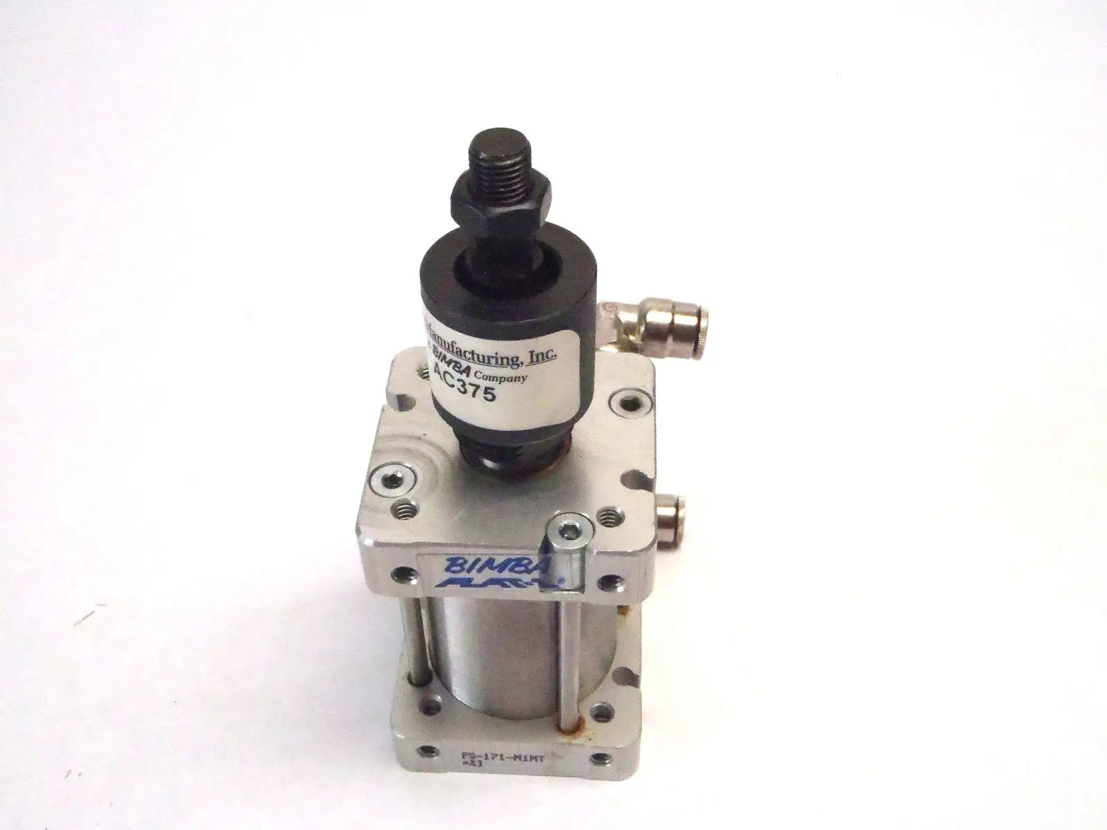 USED BIMBA FLAT-I  PNEUMATIC CYLINDER WITH TRD AC375
