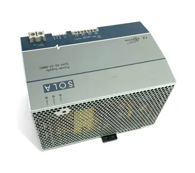 USED EMERSON POWER SUPPLY DIN RAIL MOUNT