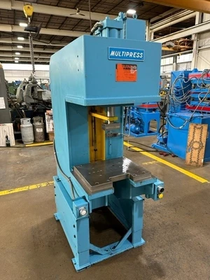 1995 MULTIPRESS W4T12 C Frame and Gap Frame Press | Kempler Machinery (4)