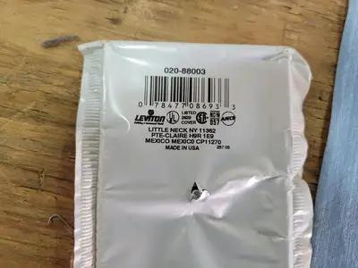 USED LEVITON 11362