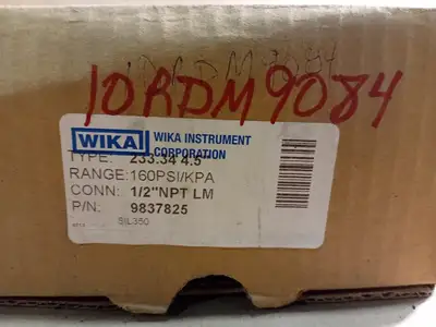 NEW WIKA 9837825