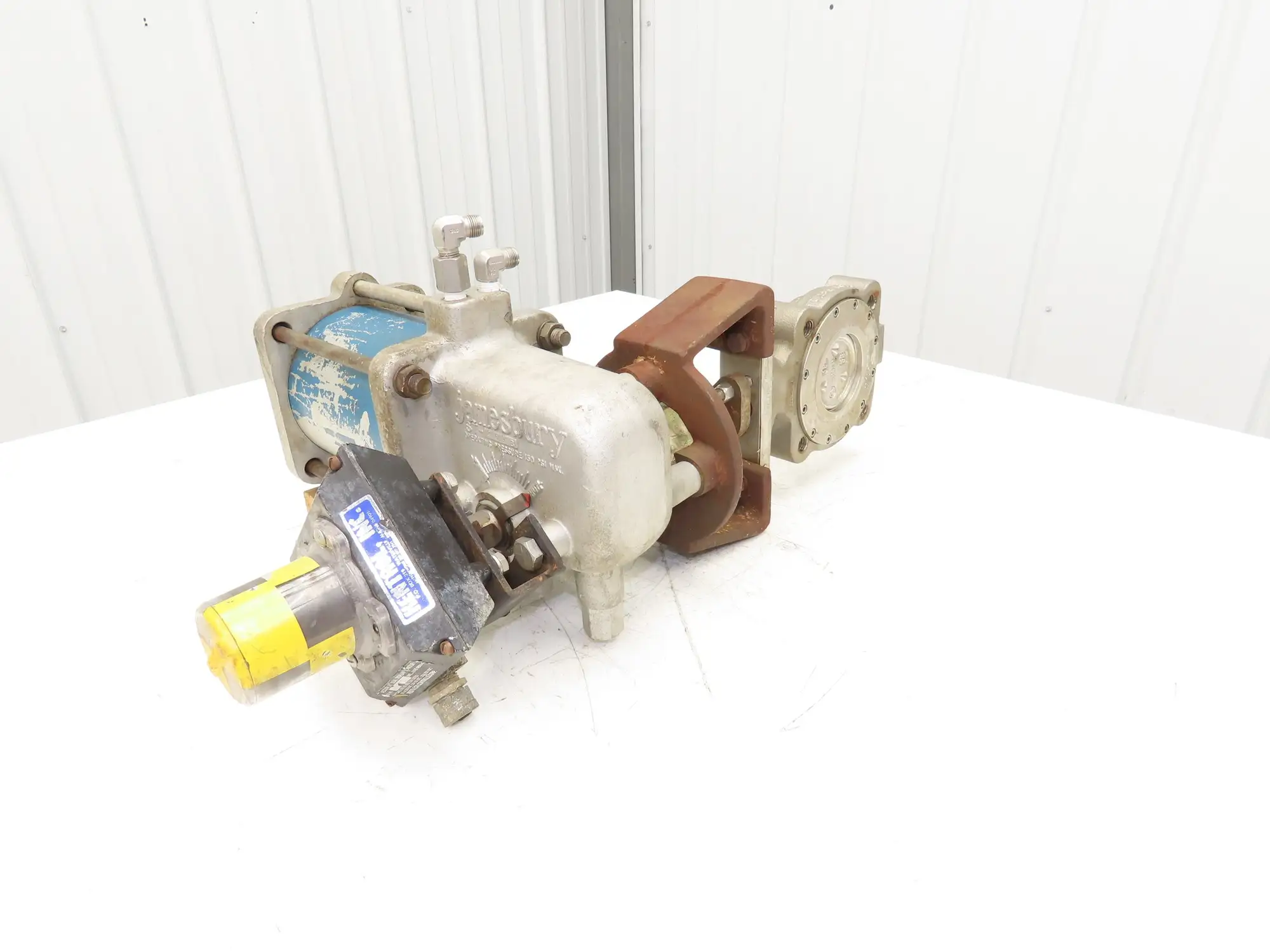 Jamesbury 3" 815L 11 3600TT Wafer Sphere Butterfly Valve 316SS ST-200B Actuator