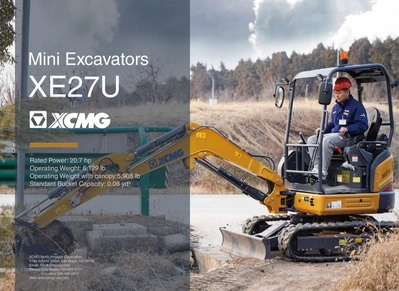 XCMG XE27U Mini Excavator | Iron Listing (1)