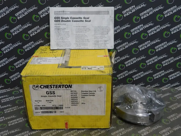 Used CHESTERTON _UNKNOWN_ Seals & Gaskets Wisconsin US | Green Industrial #682979