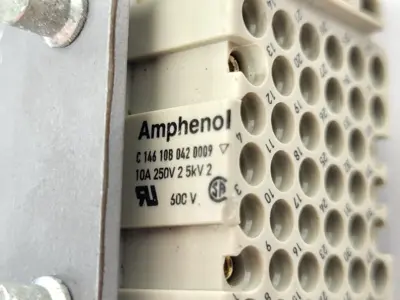 Used Amphenol C 144 108 042 0009 Electrical Fittings Michigan US | Maverick Industrial Sales #1489930