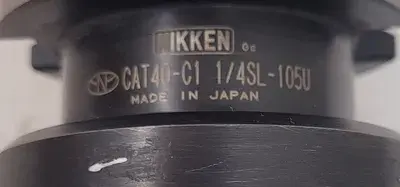 USED NIKKEN CAT 40-C1 1/4SL-105U