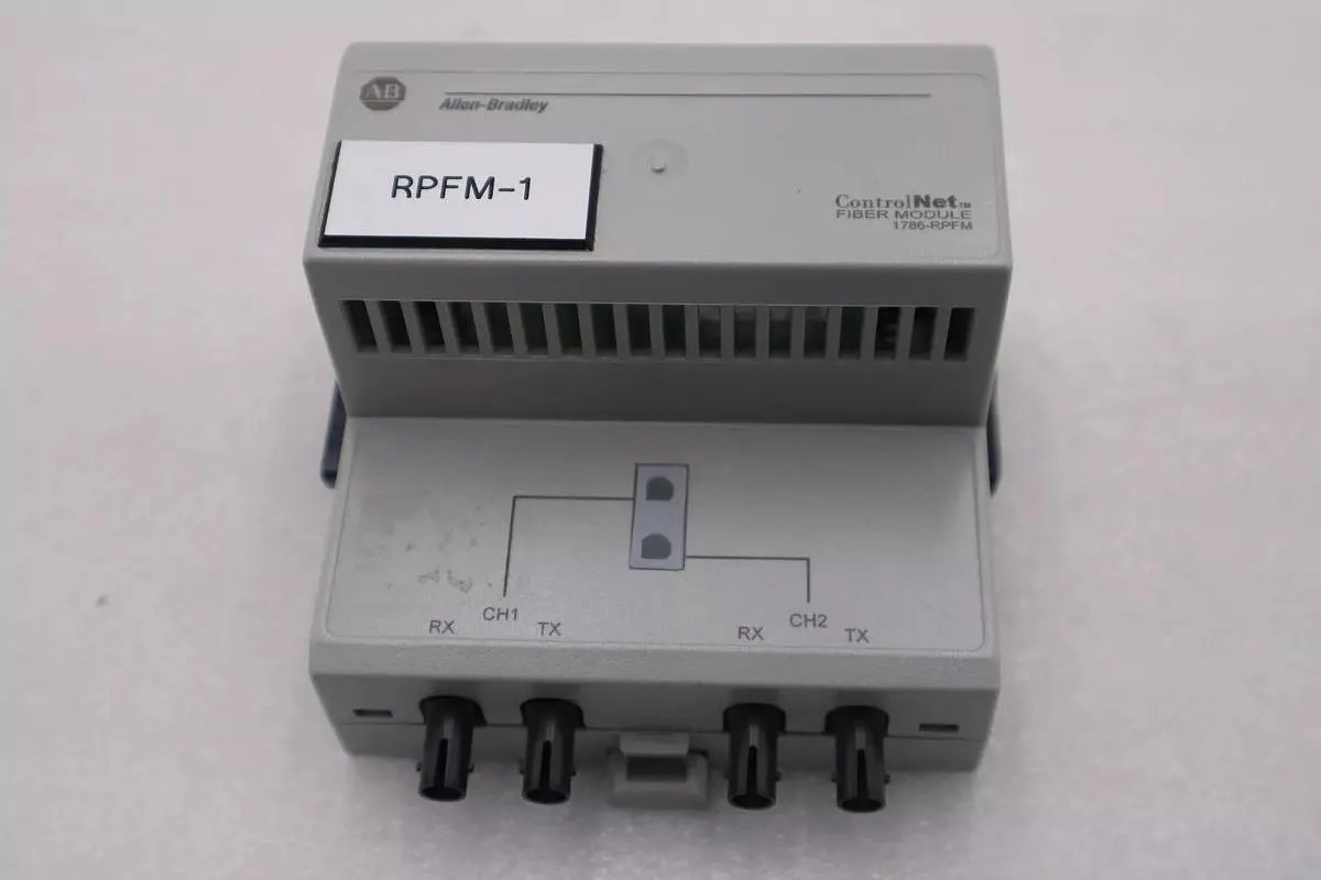 Allen Bradley 1786-RPFM ControlNet Communication Fiber Module STOCK L-546