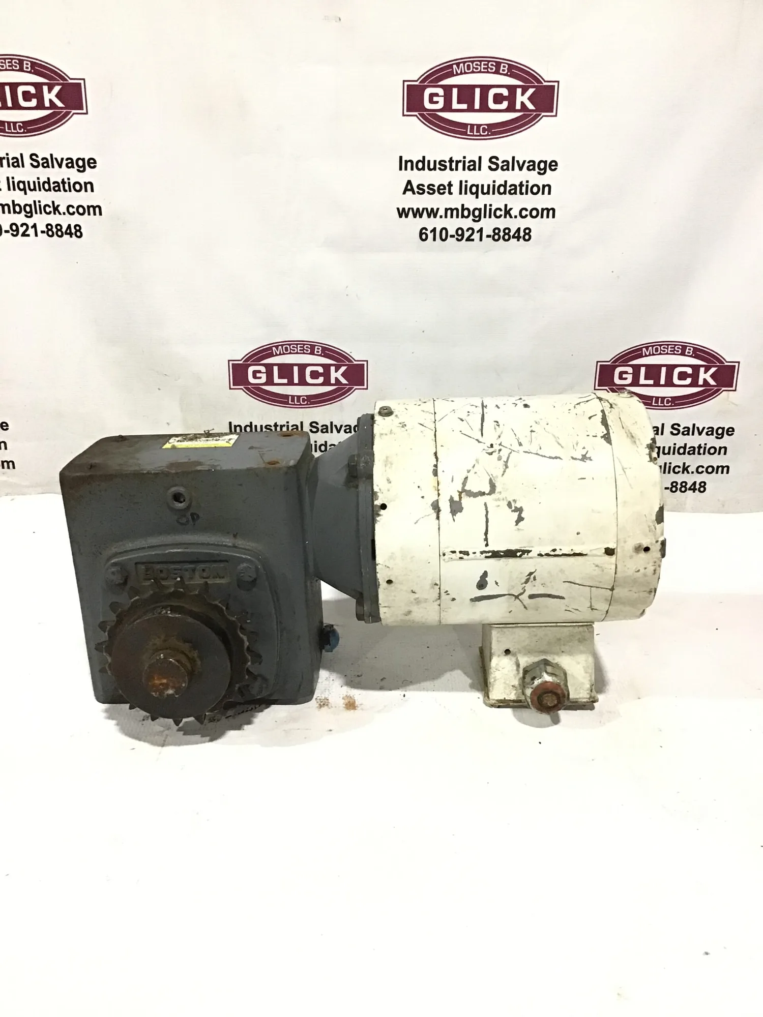 Leeson C6T17VC6G Washguard Motor Gearbox Reducer 3 Phase 1/3HP
