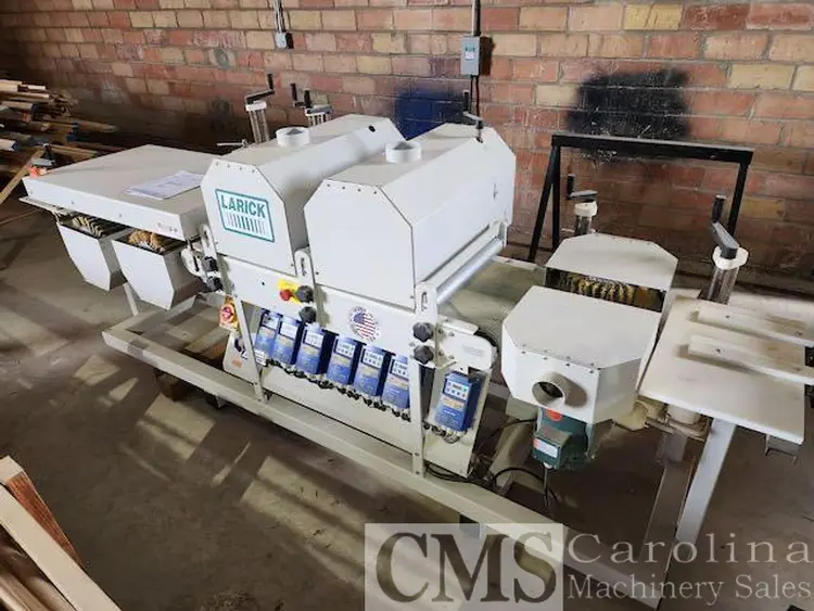 Used 2021 LARICK 722 SSW PROFILE SANDER 6 HEADS Woodworking Sanders North Carolina US | CAROLINA MACHINERY SALES #762732