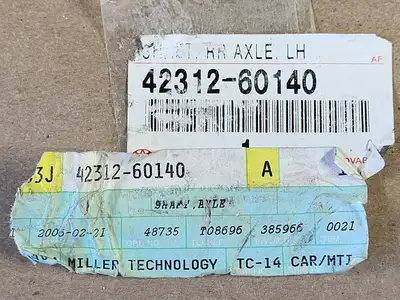 NEW TOYOTA 42312-60140