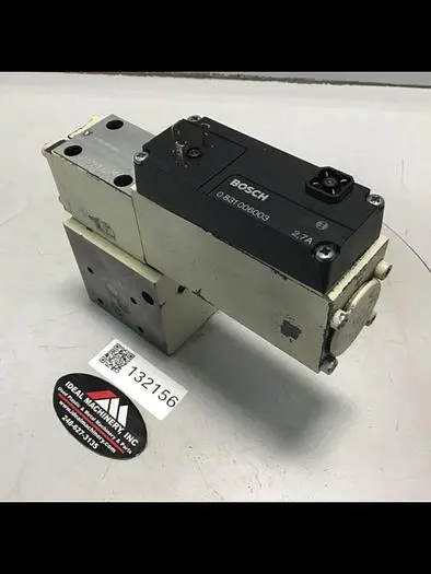 Used BOSCH 0 831 006003 Valves/Fittings Michigan US | Ideal Machinery #576955
