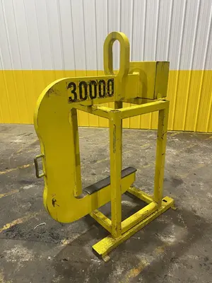 30,000 LBS X 36" WIDE BUSHMAN C-HOOK COIL LIFT: STOCK #18675