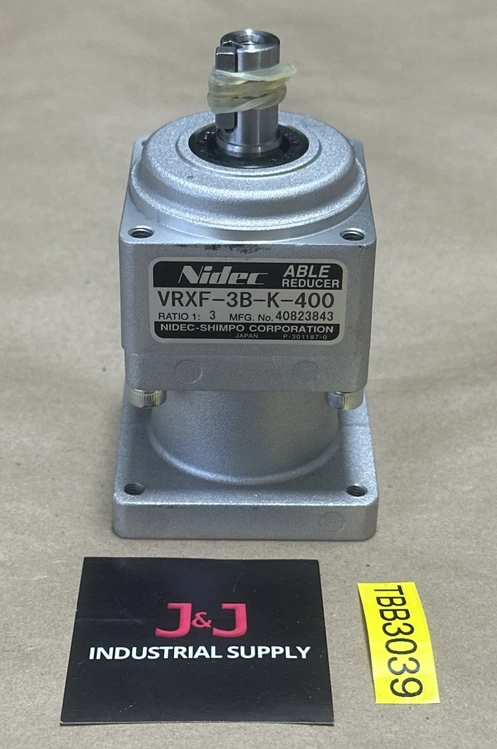 New | in-Stock Nidec-Shimpo VRXF-3B-K-400 Gearboxes Indiana US | J&J Industrial Supply #1078029