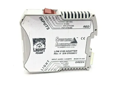 USED SPECTRUM ILLUMINATION ADAPTER MODULE REV.H 24VDC, 1.5 AMPS