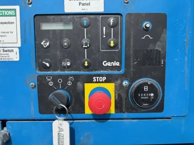 Used 2012 GENIE GS-5390RT ROUGH TERRAIN SCISSOR LIFT Scissor Lifters Alberta CA | Adcock Equipment #1418050