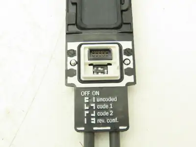 Sick 2093098 System Plug Adapter M12-5 With Extension M12-5 Dip Switch