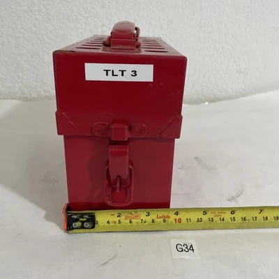 Brady Lock Box Lock Out For Safety Box Red (Everything In Photos Included)