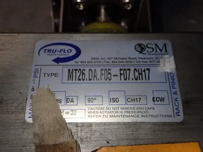 Tru Flow Actuator Valve
