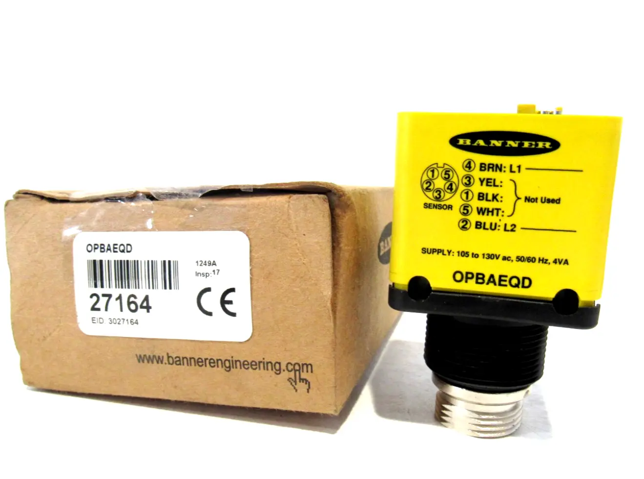NEW BANNER ENGINEERING OPBAEQD POWER BLOCK 27164