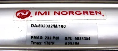 NEW IMI NORGREN DA/802032/M/160 CYLINDER DA802032M160