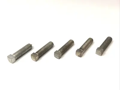 Used Unistrut Electro-Galvanized Cone Point Screw 3/8" x 1-1/2" PKG OF 17 Nuts & Screws Michigan US | Maverick Industrial Sales #1507219