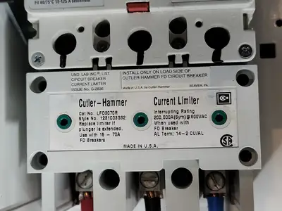 40/80A, 3 Pole, 600V Circuit Breaker HFD Bucket for Freedom 2100 MCC Frame