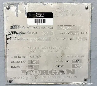 Aaron Process 300 Gallon Sigma Blade Mixer Extruder. 450 Gallon Total Capacity.