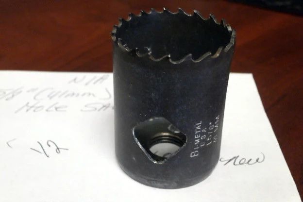 Used 1 5/8" (41mm) Bi-Metal Hole Saw