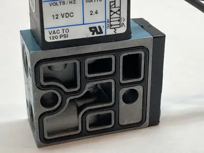 USED MAC VALVES SOLENOID VALVE 12VDC 2.4W